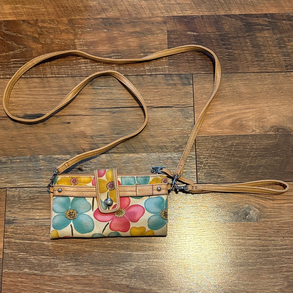 Relic Multicolor Floral Crossbody Bag